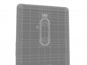 sony xperia 1 black 3D 模型