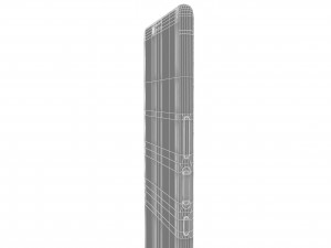 sony xperia 1 black 3D 模型