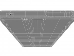 sony xperia 1 black 3D 模型