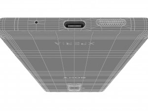 sony xperia 1 black 3D 模型