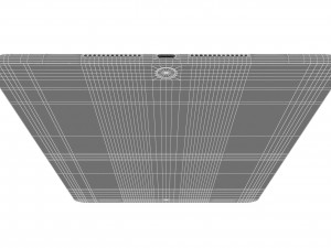 apple ipad 8 10 2 2020 wifi and cellular space gray 3D Model