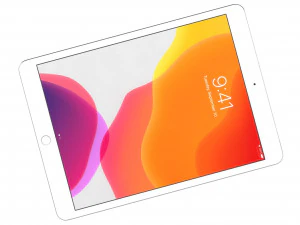 apple ipad 8 10 2 2020 wifi and cellular silver 3D Model