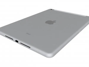apple ipad 8 10 2 2020 wifi and cellular silver 3D Model
