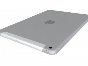 apple ipad 8 10 2 2020 wifi and cellular silver Model 3D