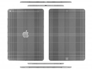 apple ipad 8 10 2 2020 wifi and cellular silver 3D Model