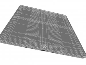 apple ipad 8 10 2 2020 wifi and cellular silver 3D Model