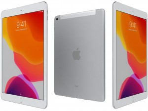 apple ipad 8 10 2 2020 wifi and cellular all colors Model 3D