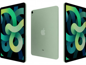 apple ipad air 4 2020 green 3D Model