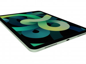 apple ipad air 4 2020 green Modelo 3D
