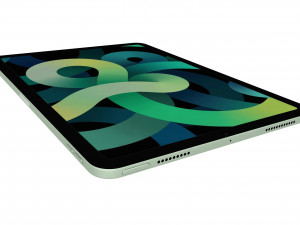 apple ipad air 4 2020 green Modelo 3D