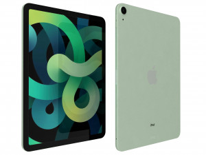 apple ipad air 4 2020 green Modelo 3D