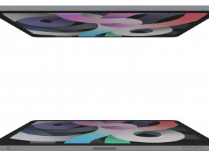 apple ipad air 4 2020 space gray Model 3D