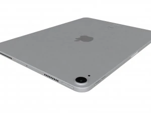 apple ipad air 4 2020 silver 3D Model