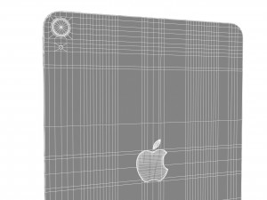 apple ipad air 4 2020 silver 3D Model