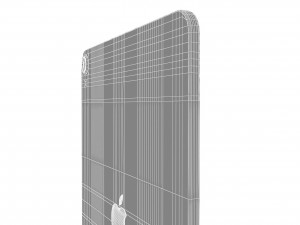 apple ipad air 4 2020 silver 3D Model