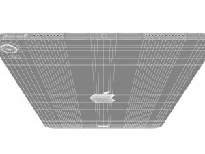 apple ipad air 4 2020 silver 3D Model
