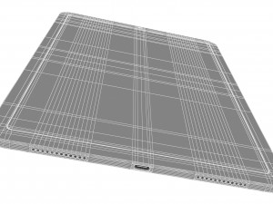 apple ipad air 4 2020 sky blue 3D Model