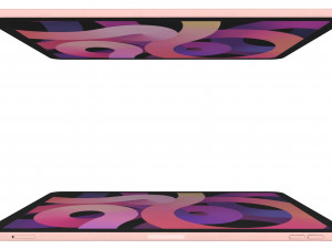 apple ipad air 4 2020 rose gold Model 3D