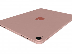 apple ipad air 4 2020 rose gold Model 3D