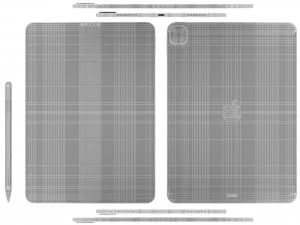 apple ipad pro 12 9 2020 wifi cellular space gray 3D Model