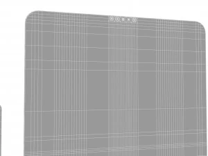 apple ipad pro 12 9 2020 wifi cellular space gray 3D Model