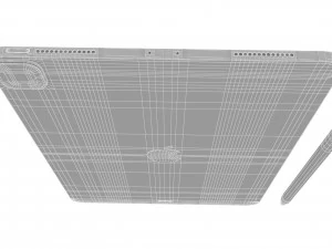 apple ipad pro 12 9 2020 wifi cellular space gray 3D Model