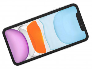 apple iphone 11 white 3D Model