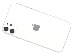 apple iphone 11 white 3D Model