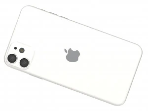 apple iphone 11 white 3D Model