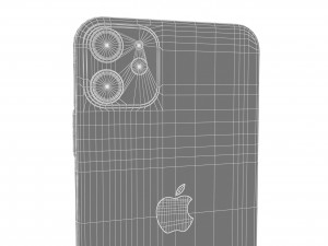 apple iphone 11 white 3D Model