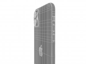 apple iphone 11 white 3D Model