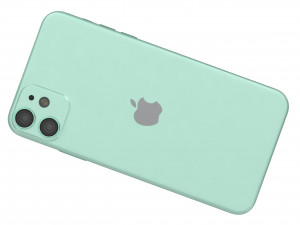 apple iphone 11 green Modelo 3D