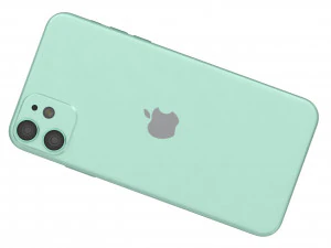 apple iphone 11 green 3D Model