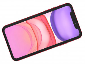 apple iphone 11 red 3D Model