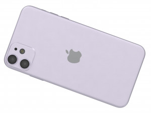 apple iphone 11 purple 3D Model