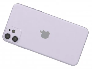 apple iphone 11 purple 3D Model
