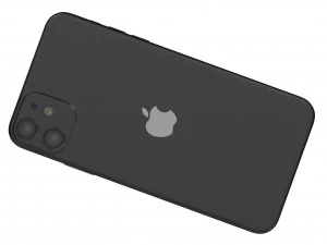 apple iphone 11 black 3D Model