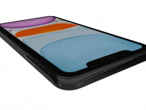 apple iphone 11 black 3D Model