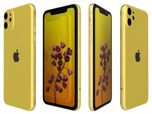 apple iphone 11 all colors 3D Model