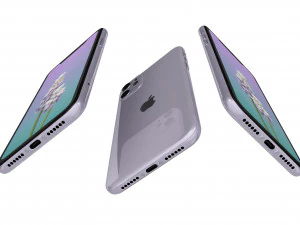 apple iphone 11 all colors 3D Model