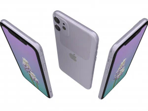 apple iphone 11 all colors 3D Model