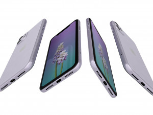 apple iphone 11 all colors Modello 3D