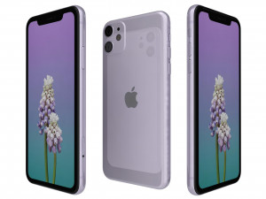 apple iphone 11 all colors Modello 3D
