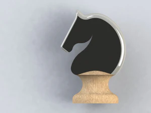 шахматный рыцарь 3D Модель