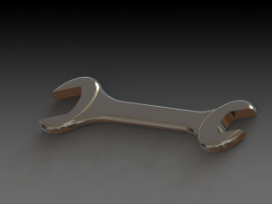 wrench Model 3D