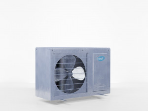 realistic air conditioner 3D Model
