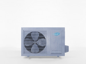 realistic air conditioner 3D Model