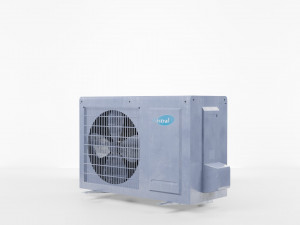 realistic air conditioner 3D Model