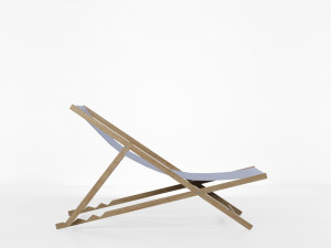simple summer chair 3D Model