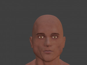 musculer man 3D Модель